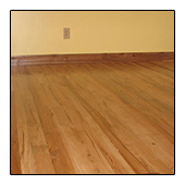 Finished Sweetgum Baseboard Closet